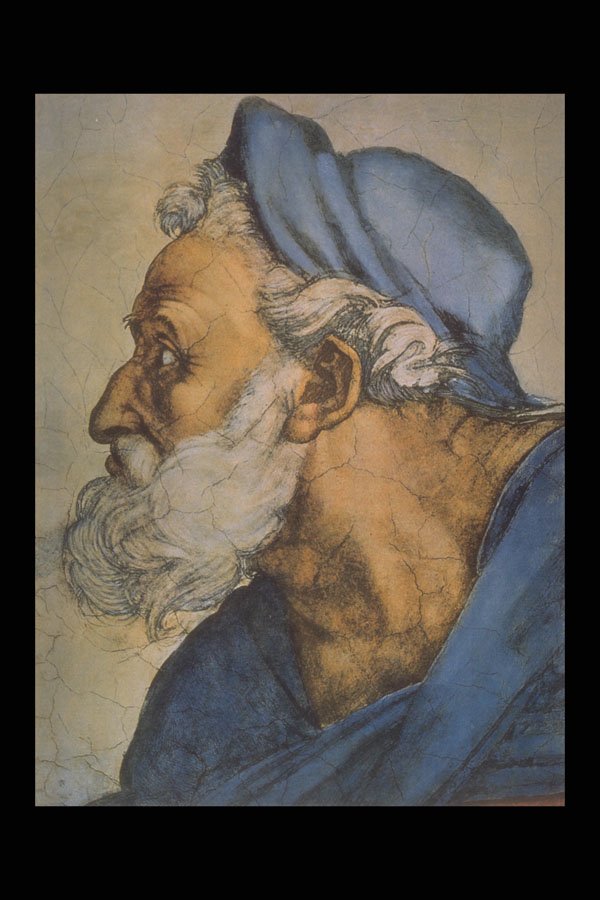 357033 Il Profeta Ezechiele , Michelangelo A4 Photo Print