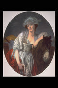 357039 The Milkmaid , Jean Baptiste Greuze A4 Photo Print