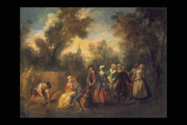 357040 Summer , Nicolas Lancret A4 Photo Print