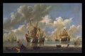 357042 Naval Battle In The North Sea , Willem Velde A4 Photo Print