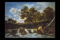 357044 Landscape With Waterfall , Jacob Van Ruysdael A4 Photo Print