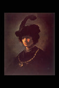 357048 Self Portrait As A Young Man , Rembrandt A4 Photo Print