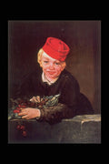 357050 Boy With Cherries , Edouard Manet A4 Photo Print