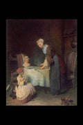 357051 Saying Grace , Jean Baptiste Chardin A4 Photo Print