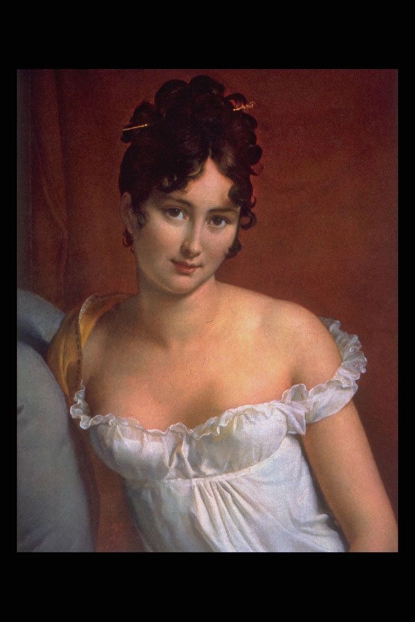 357052 Madame Recamier , Baron Francois Gerard A4 Photo Print