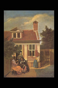 357053 The Small Country House , Pieter De Hooch A4 Photo Print