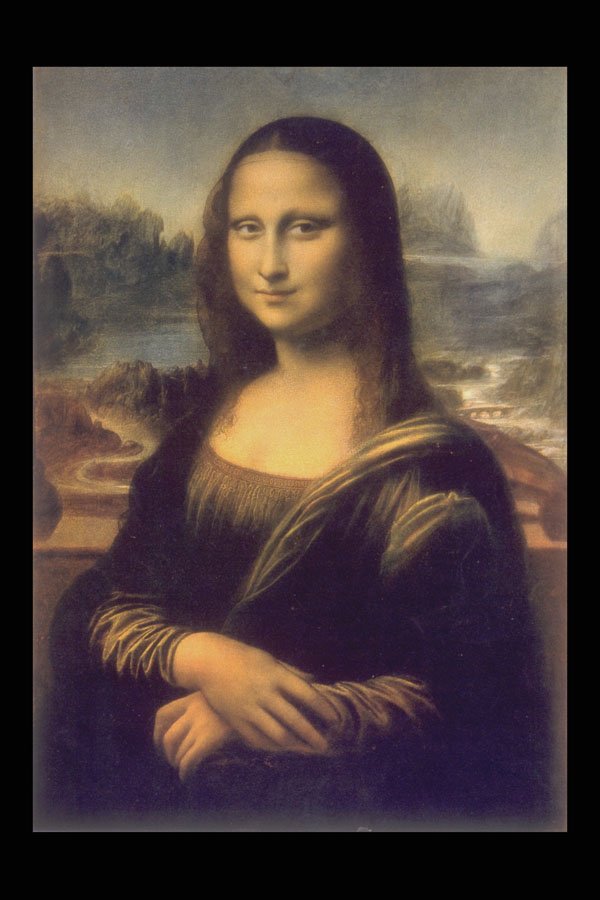 357056 Mona Lisa , Leonardo Da Vinci A4 Photo Print