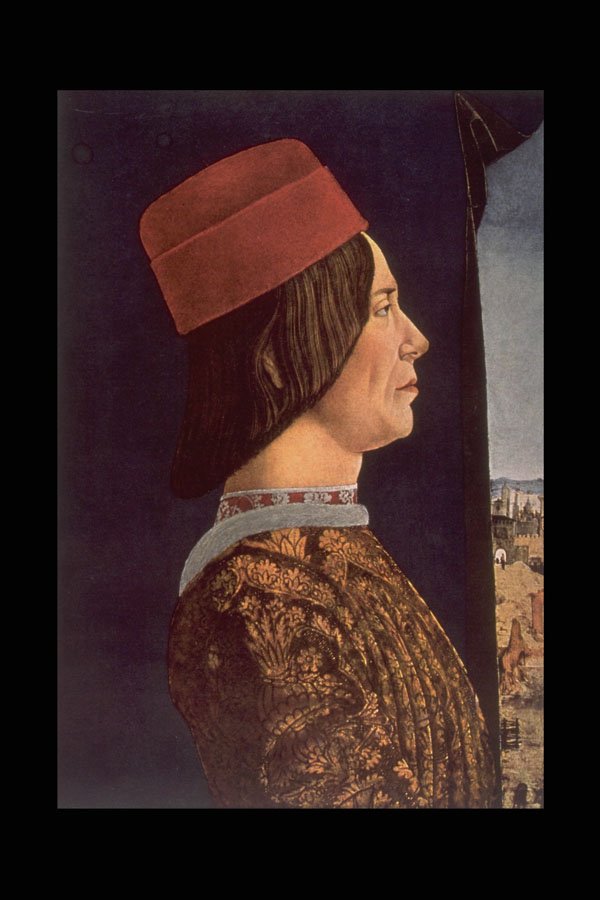 357057 Giovanni Il Bentivoglio , Ercole De Roberti A4 Photo Print
