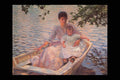 357062 Madre E Hijo En Un Bote , Tardell A4 Photo Print