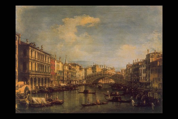 357077 Rialto , Antonio Canaletto A4 Photo Print