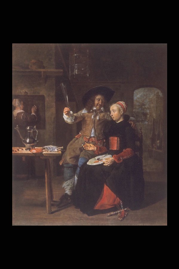 357086 Breakfast Time , Gabriel Metsu A4 Photo Print