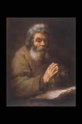 357090 Old Man Praying , Rembrandt A4 Photo Print