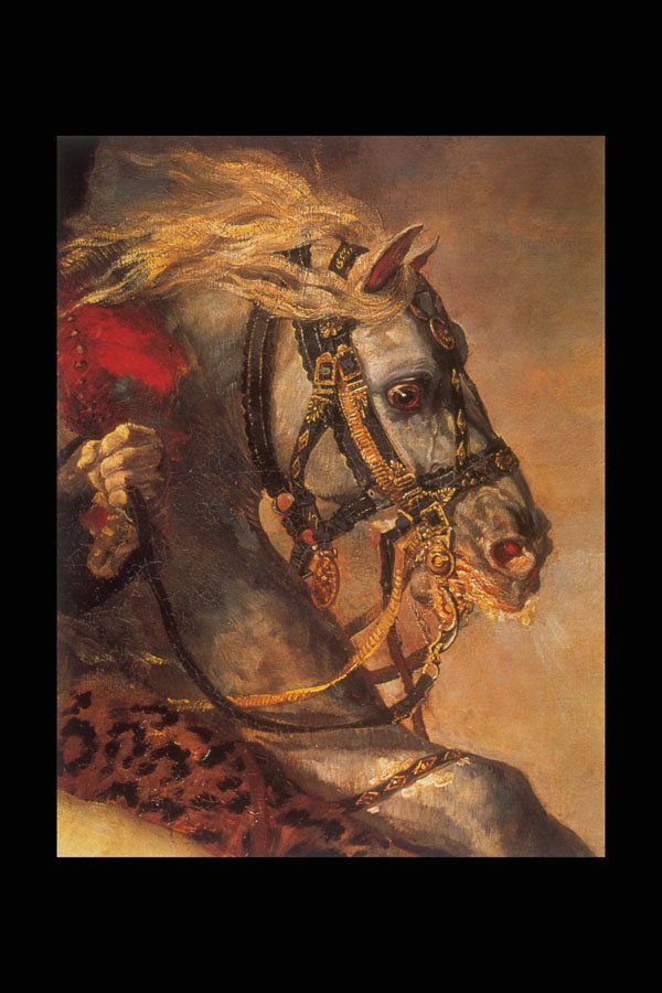 357093 Cete De Cheval Avant La Charge , Theodore Gericault A4 Photo Print