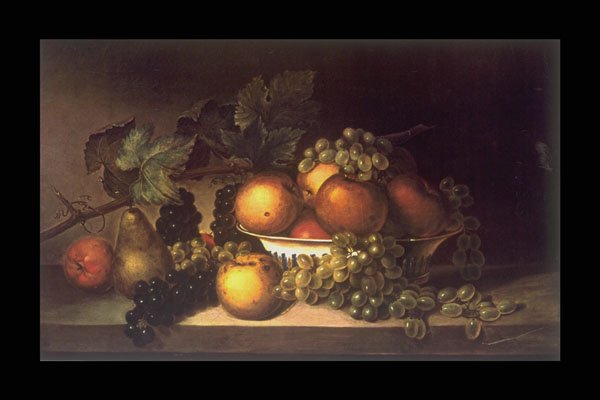 358002 Fruit , James Peale A4 Photo Print