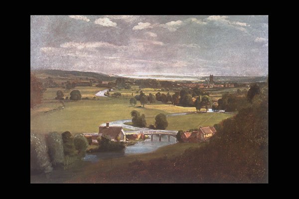 358004 La Vallata Di Stour , John Constable A4 Photo Print