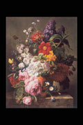 358007 Roses, Dahlias Et Lilas , Moise Jacobber A4 Photo Print