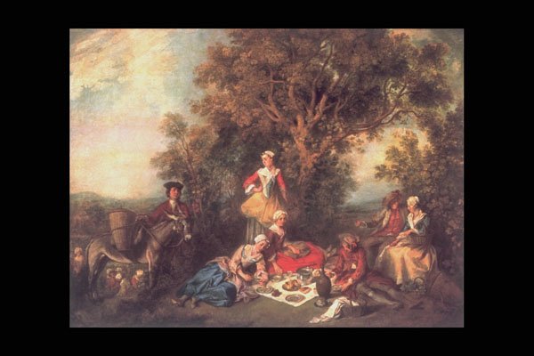 358017 L'Automne , Nicolas Lancret A4 Photo Print