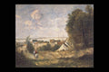358025 L'Entree Du Village De Coubron , Jean Baptiste Camille Corot A4 Photo Print
