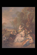 358034 Le Concert , Jean Baptiste Pater A4 Photo Print