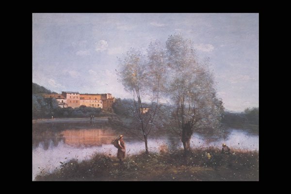 358035 Ville D'Avray , Jean Baptiste Camille Corot A4 Photo Print