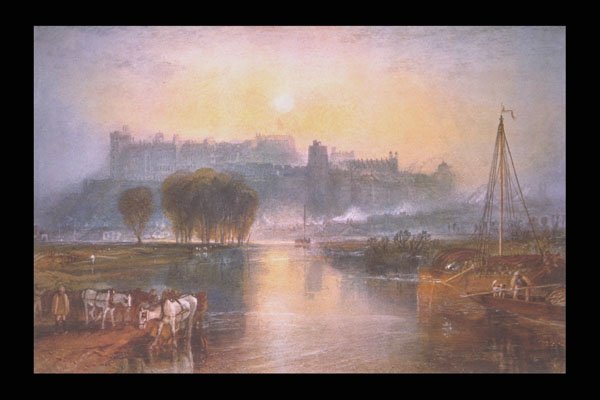 358041 Windsor Castle , Joseph Mallord William Turner A4 Photo Print