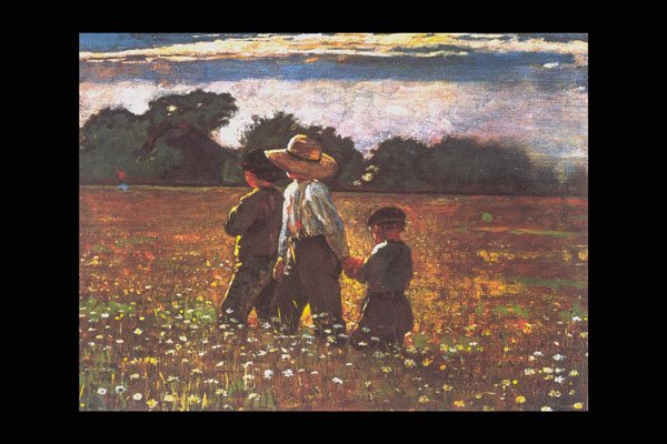358079 In The Mowing , Winslow Horner A4 Photo Print
