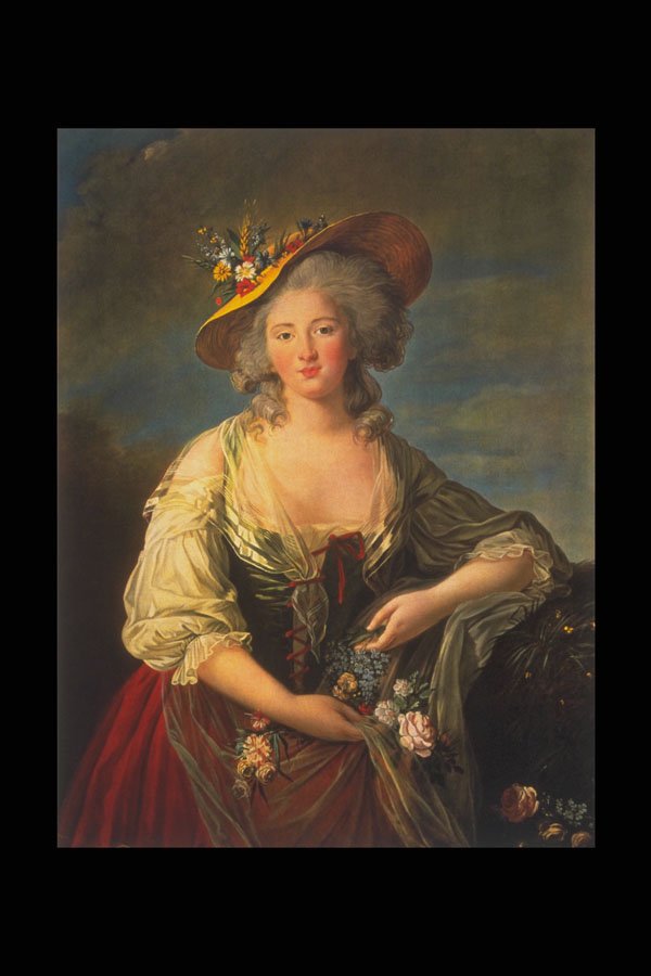 358083 Madame Elisabeth , Elisabeth Vigee Lebrun A4 Photo Print
