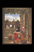 358089 The Terrace , Hendrik Van Der Burch A4 Photo Print