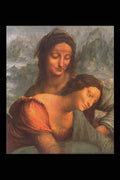 358091 La Vierge, L'Enfant Jesus Et Ste. Anne , Leonardo Da Vinci A4 Photo Print