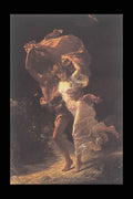 358092 The Storm 1880 , Pierre Auguste Cot A4 Photo Print