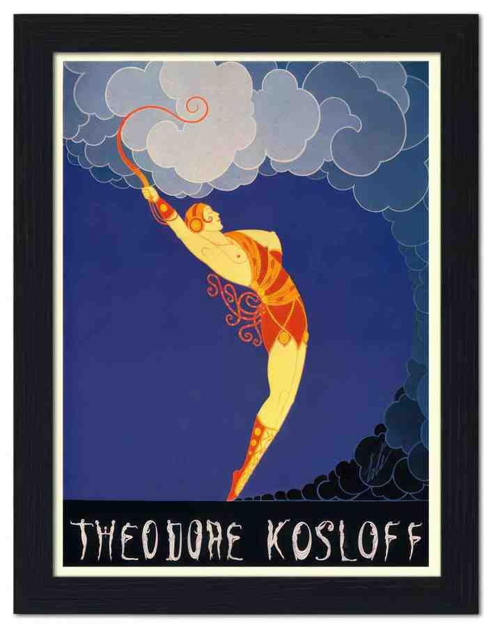359 erte theodore kosloff 1924 2 Vintage Advert A4 Photo Print