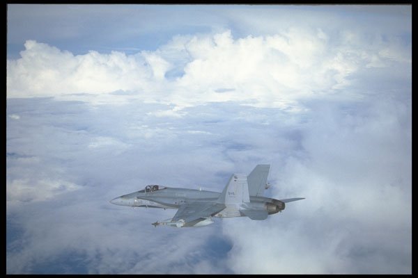 359014 McDonnell Douglas CF 18A Hornet, Canadian Armed Forces A4 Photo Print