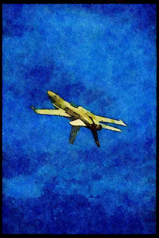 359017 McDonnell Douglas CF 18A Hornet, Canadian Armed Forces A4 Limited Edition Watercolour Print