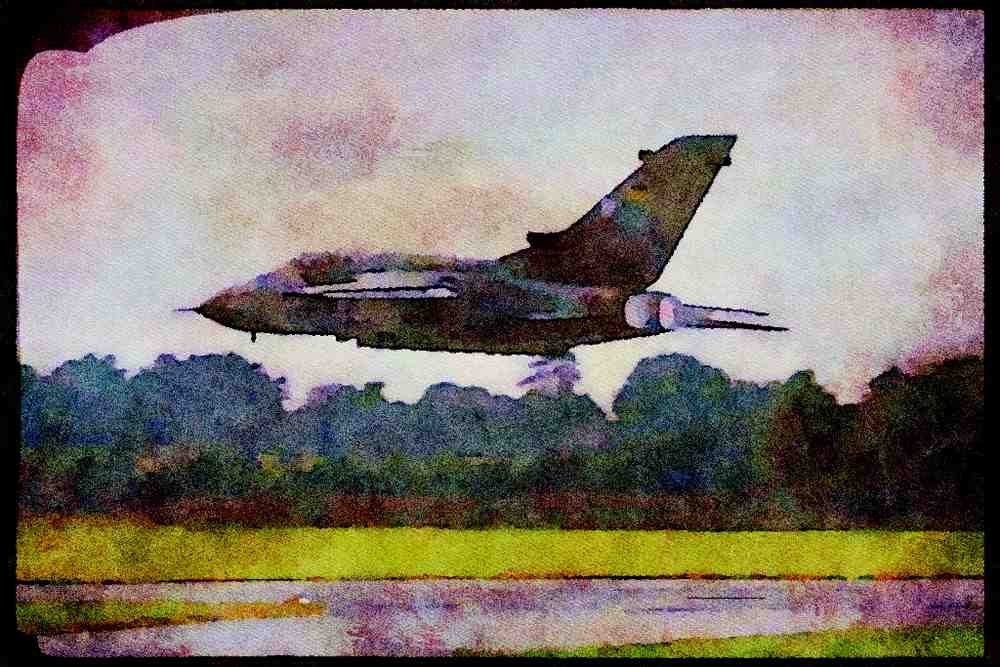 359022 Panavia PA 200 Tornado IDS, German Navy A4 Limited Edition Watercolour Print