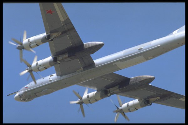 359030 Tupolev TU 95 'Bear', Commonwealth Of Independent States AF A4 Photo Print