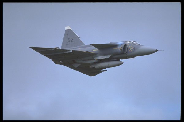 359033 Saab JA37 Viggen, Swedish Air Force A4 Photo Print