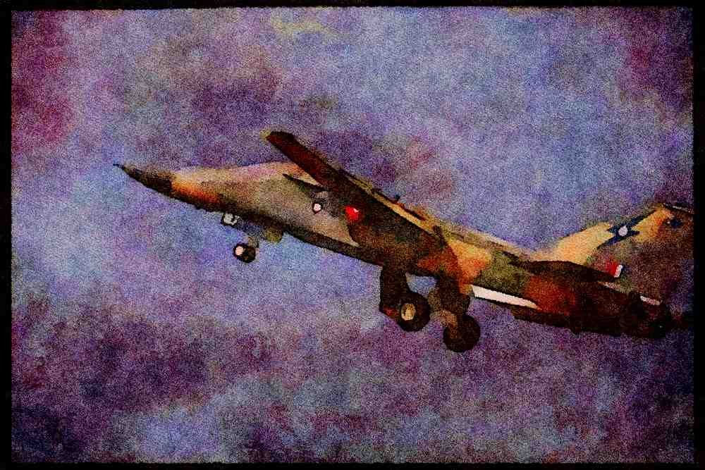 359036 General Dynamics F 111C, Royal Australian Air Force A4 Limited Edition Watercolour Print