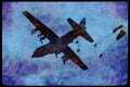 359037 Lockheed CC 130E Hercules, Canadian Armed Forces A4 Limited Edition Watercolour Print