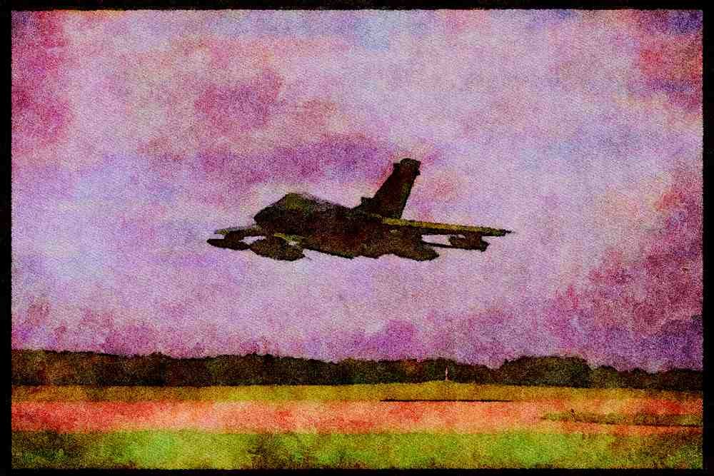 359049 Panavia PA 200 Tornado IDS, German Air Force A4 Limited Edition Watercolour Print