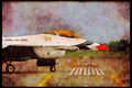 359051 General Dynamics F 16A Fighting Falcon, U.S. Air Force A4 Limited Edition Watercolour Print
