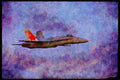 359058 McDonnell Douglas CF 18A Hornet, Canadian Armed Forces A4 Limited Edition Watercolour Print