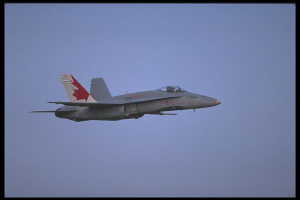 359058 McDonnell Douglas CF 18A Hornet, Canadian Armed Forces A4 Photo Print