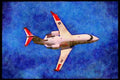 359060 Canadair CC 144A Challanger, Canadian Armed Forces A4 Limited Edition Watercolour Print