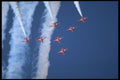 359074 BAe Hawk T. Mk 1A, The Red Arrows, Royal Air Force A4 Photo Print
