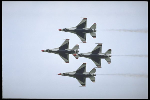 359077 General Dynamics F 16A Fighting Falcon, U.S. Air Force A4 Photo Print