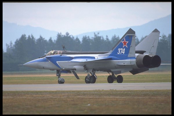 359082 Mikoyan MIG 31 'Foxhound', Soviet Air Force A4 Photo Print