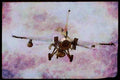 359088 General Dynamics F 16C Fighting Falcon, U.S. Air Force A4 Limited Edition Watercolour Print