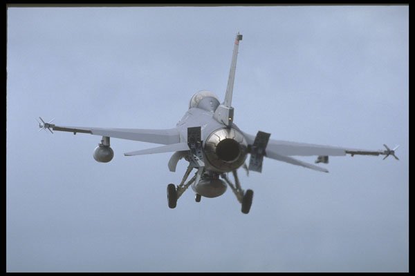359088 General Dynamics F 16C Fighting Falcon, U.S. Air Force A4 Photo Print