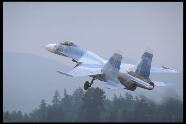 359094 Sukhoi SU 27 'Flanker', Soviet Air Force A4 Photo Print