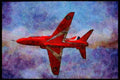 359096 BAe Hawk T. Mk 1A, The Red Arrows, Royal Air Force A4 Limited Edition Watercolour Print
